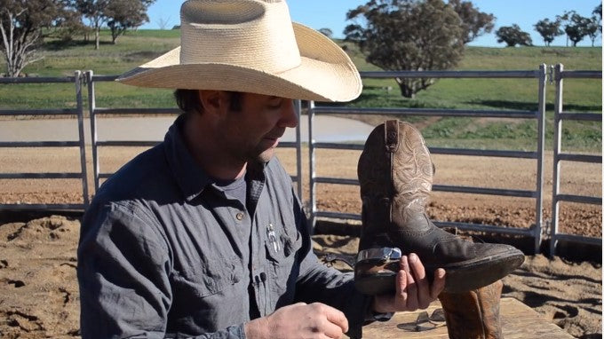 Spur Straps and Stainless Steel Spurs