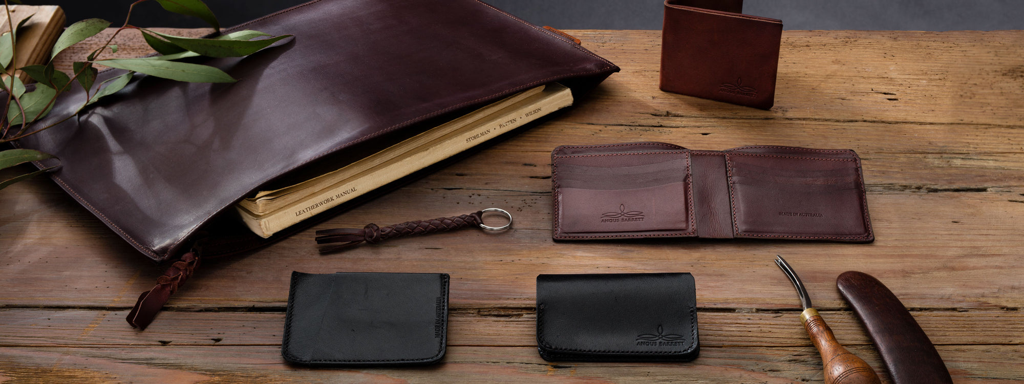 Kangaroo Leather Wallet Collection