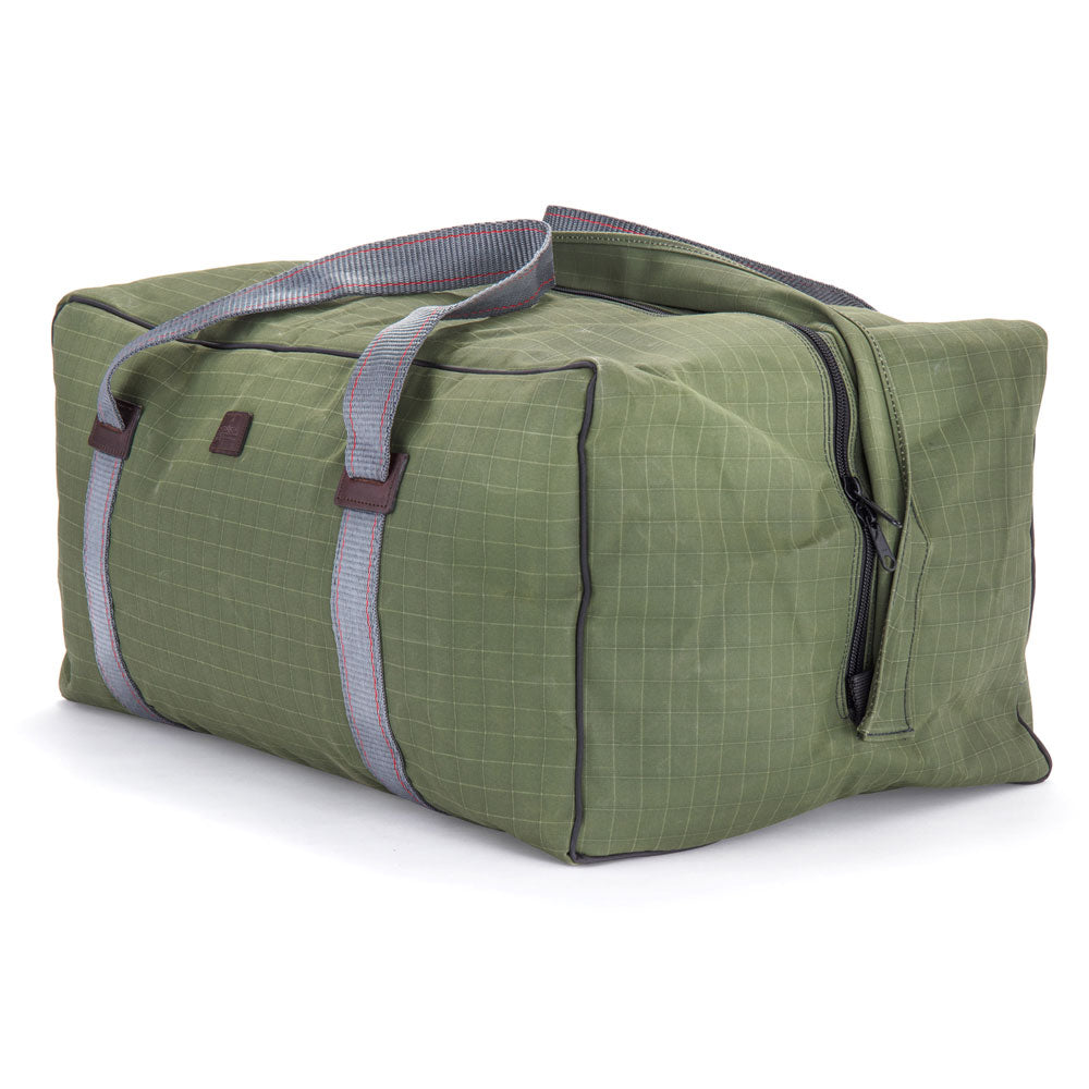 Large Green Canvas Gear Bag with YKK Zipper