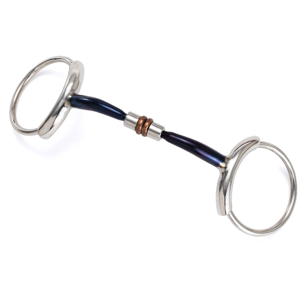 Piped Loose Ring Snaffle Bit