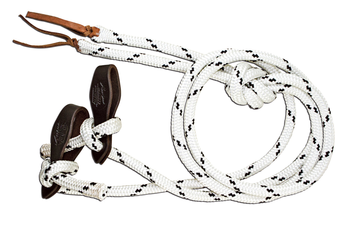 Yachting Rope Reins | Angus Barrett Saddlery 