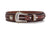 Austin Hand Stamped Western Cowboy Belt | Angus Barrett Saddlery