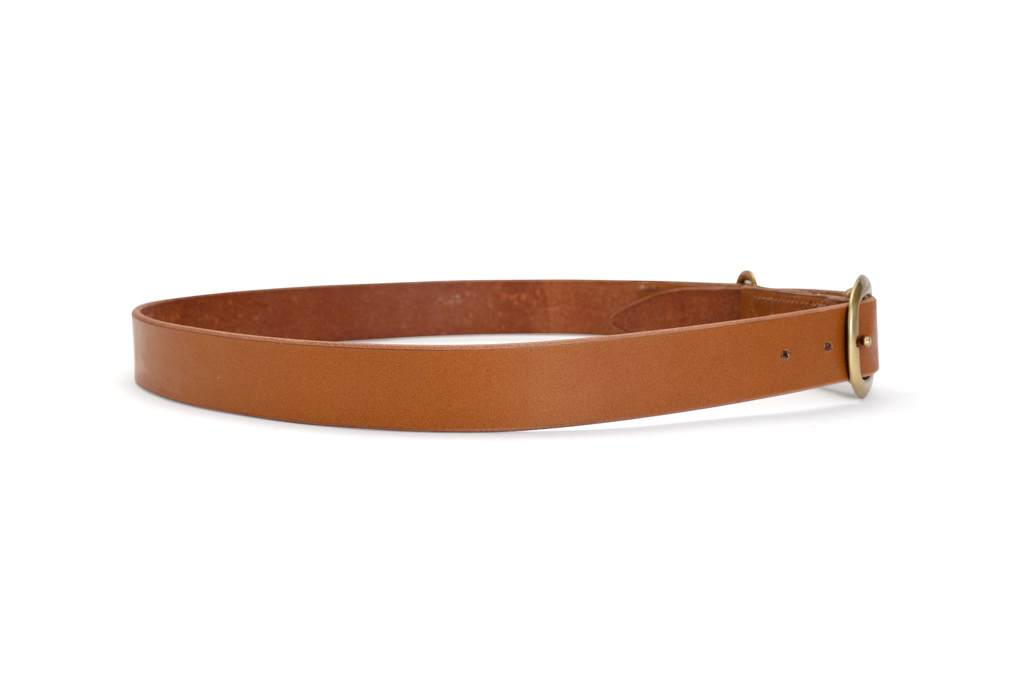 Kimberley Leather Belt with Solid Brass Buckle | Australian Made Leather Belts