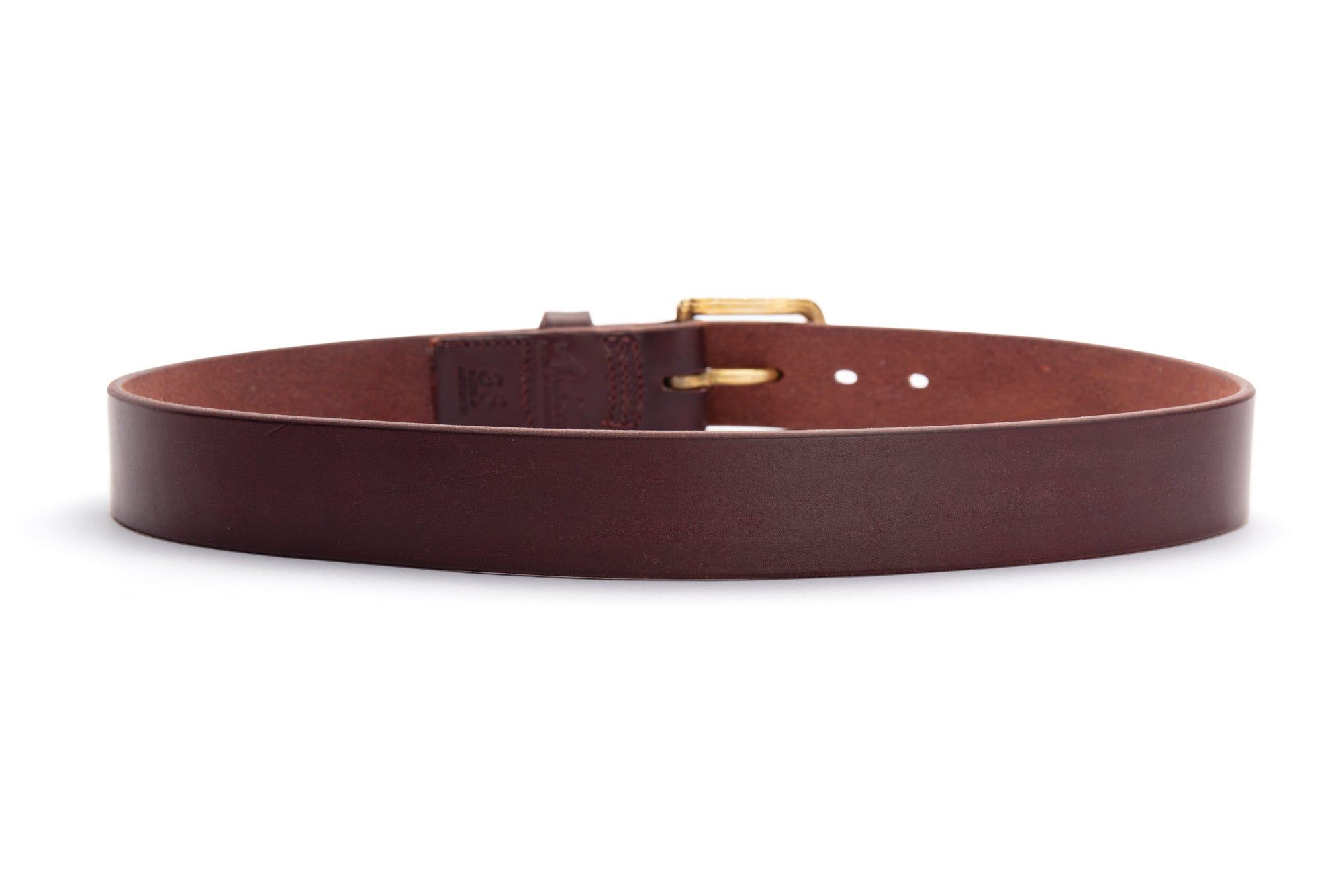 Brunett Leather Casual Belt | Angus Barrett Saddlery