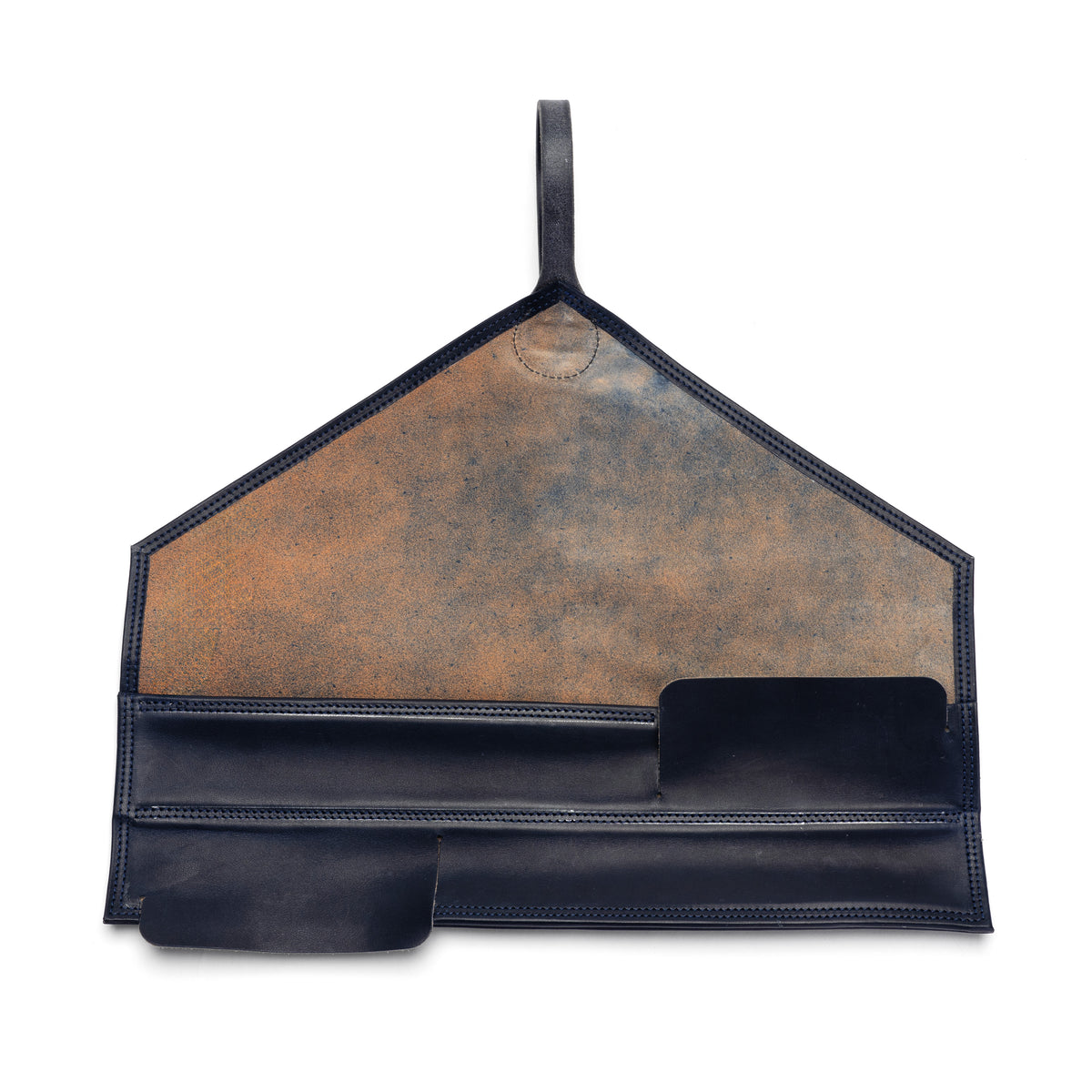 2 Piece Bullock Leather Knife Roll