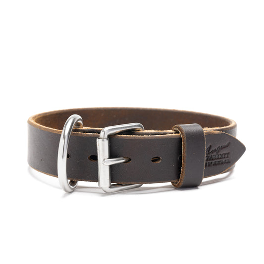 Australian Made Leather Working Dog Collar