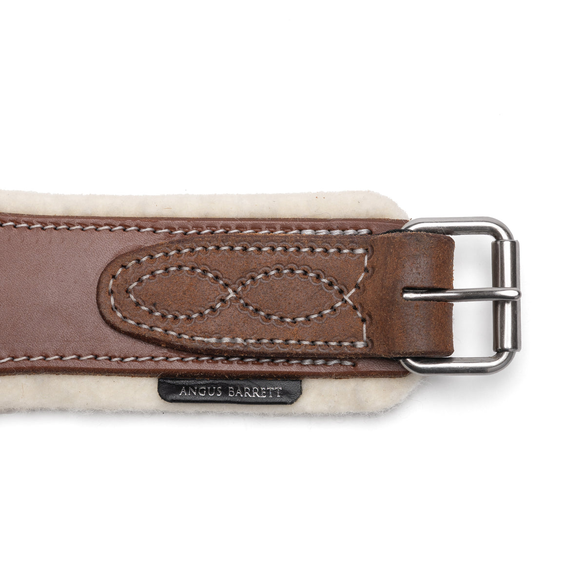 Leather Girth with Double Buckle