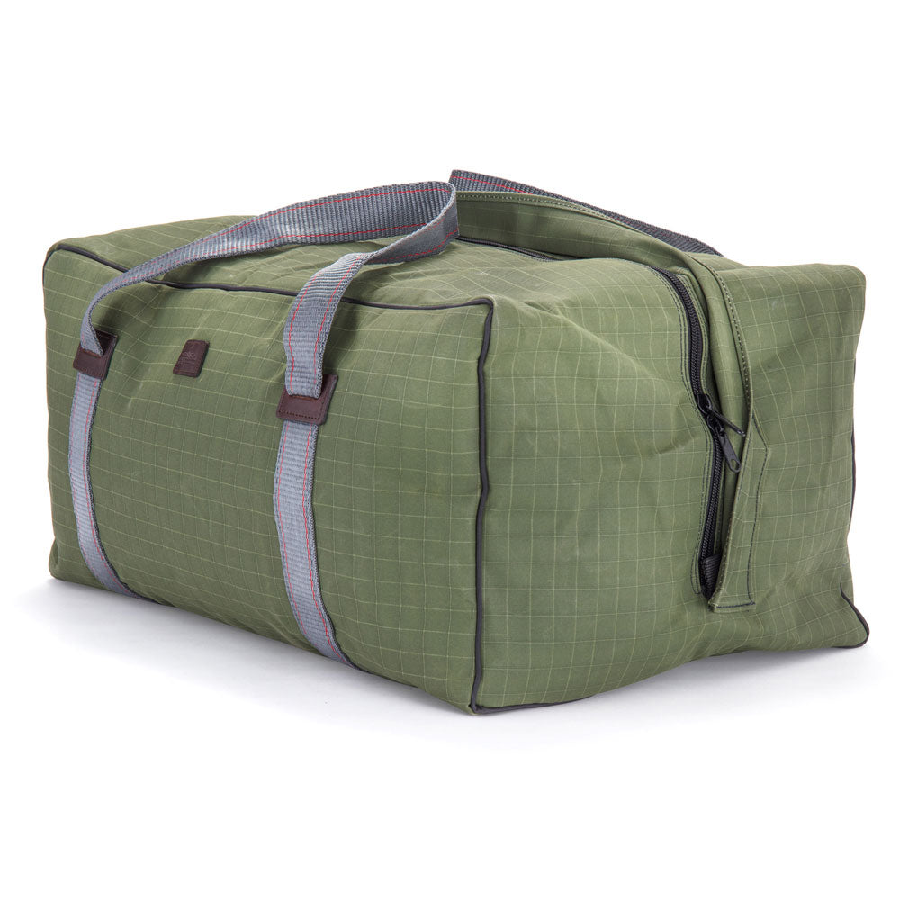 Large Green Canvas Gear Bag with YKK Zipper 