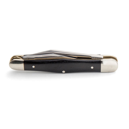 Robert Klaas 3 Blade Pocket Knife with Genuine Ebony Wood Handle 