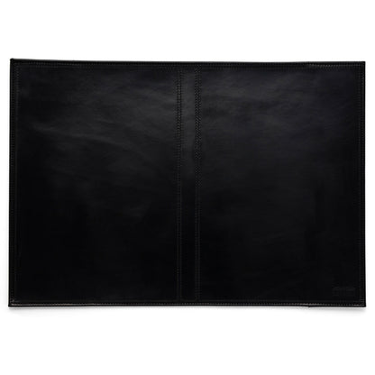Angus Barrett A4 Leather Diary & Notebook Cover in Black