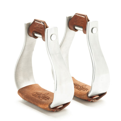 Light Weight Aluminium Oxbows with Leather Tread