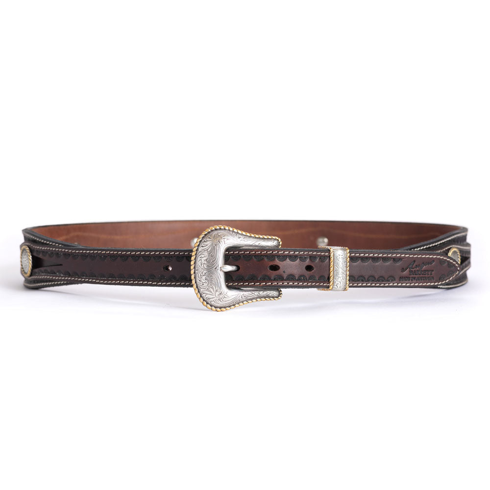 Austin Leather Cowboy Belt with Buckle