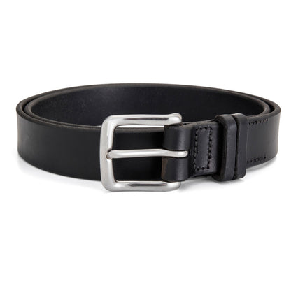 Black Leather Dress Belt | Angus Barrett Saddlery