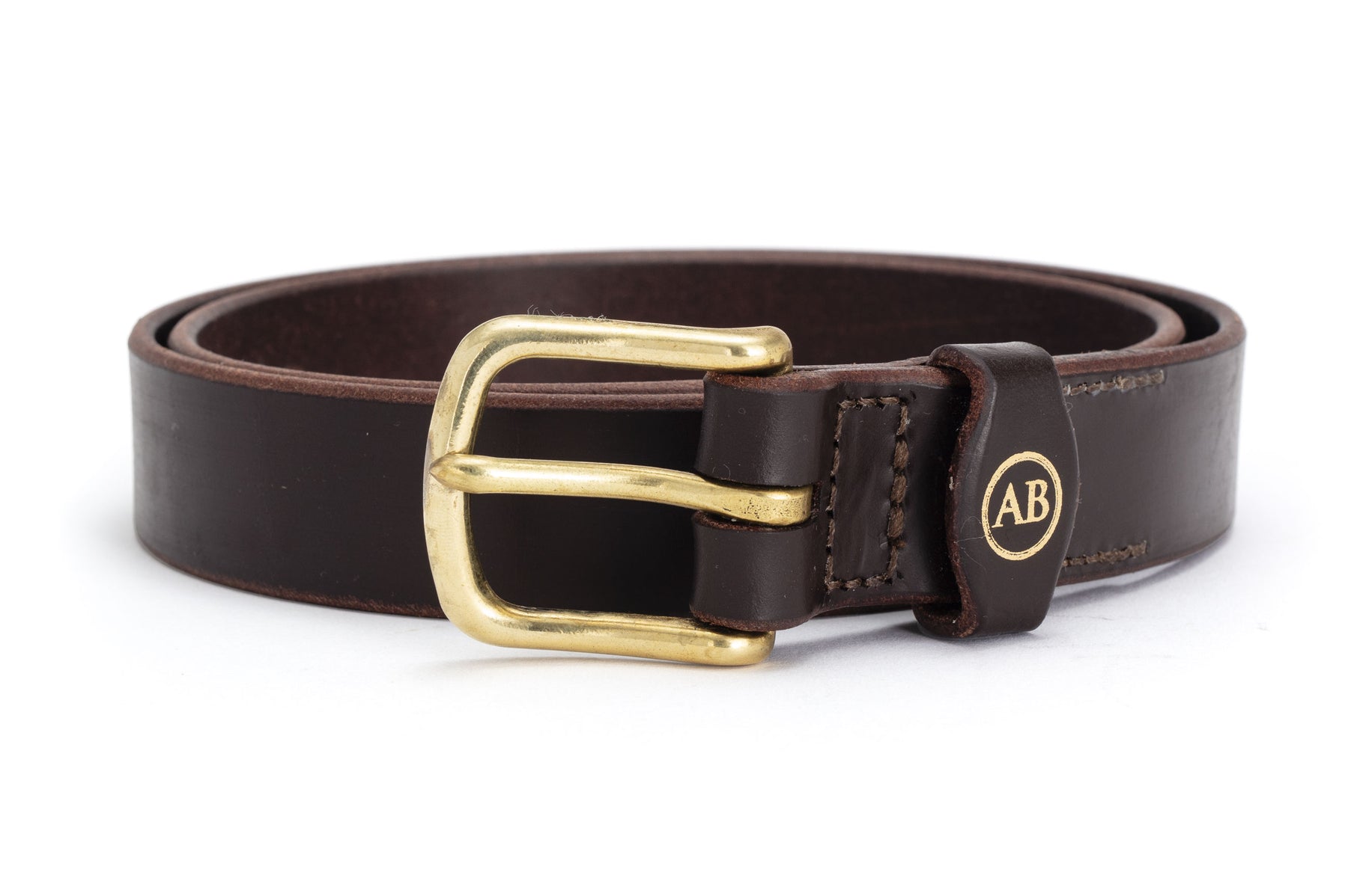 Costume National Brown Leather Silver Fastening Belt main image 1