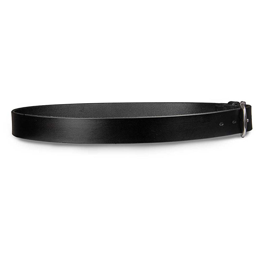 Brunett Leather Belt (Black) | Angus Barrett Saddlery