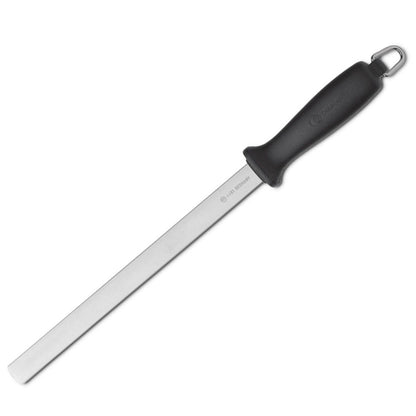 Bullock Leather Knife Roll with Butcher's Knife and Sharpening Steel