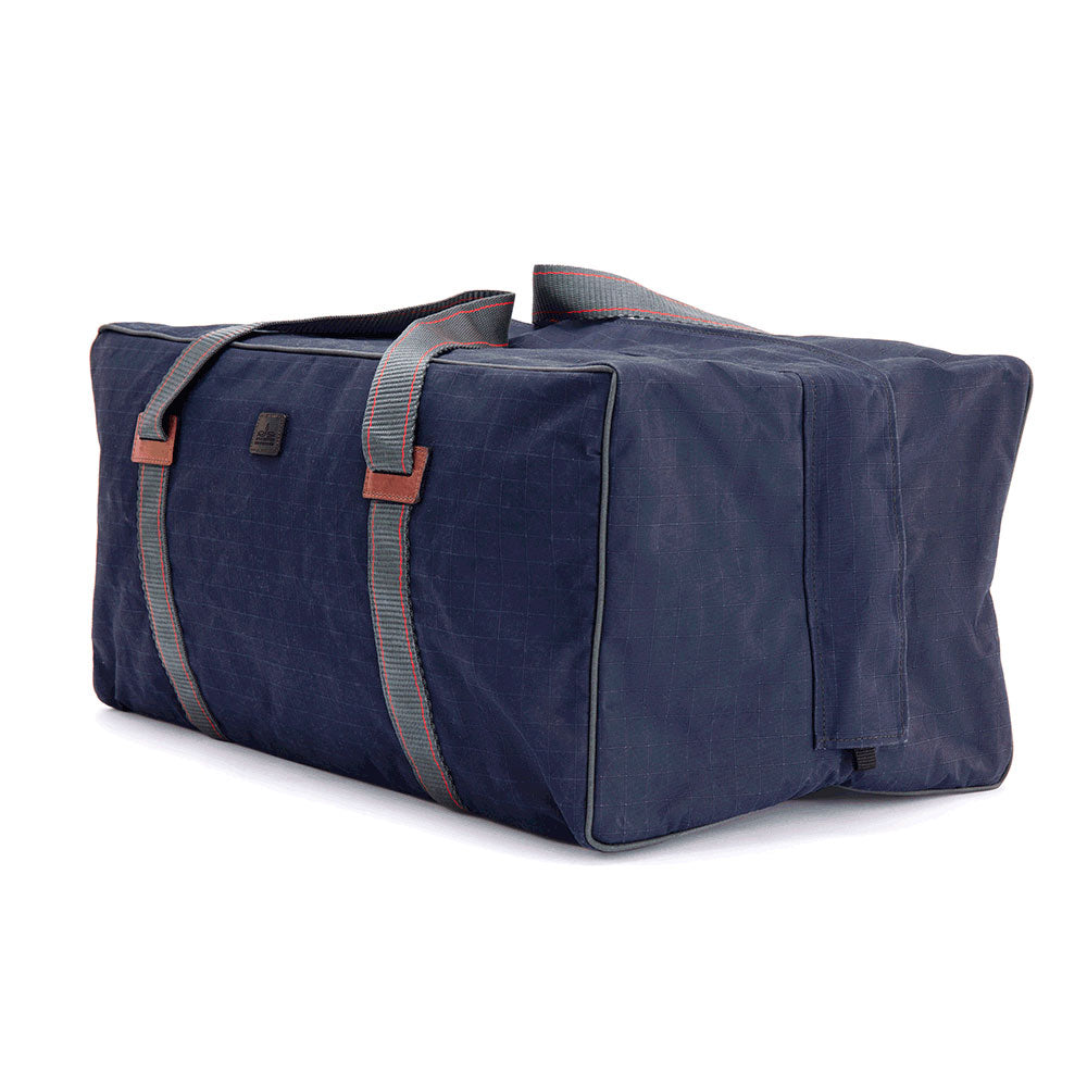 Large Lined Canvas Gear Bag- Blue