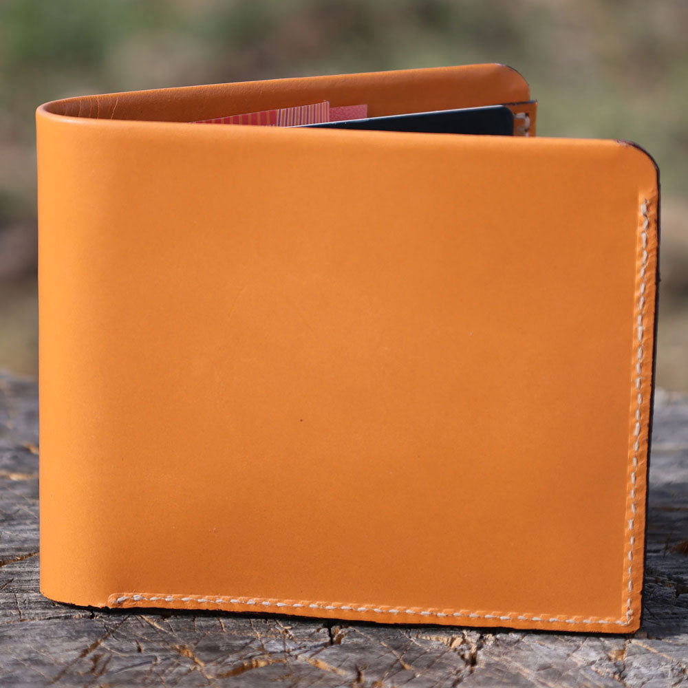 Classic Bi-Fold Men's Leather Wallet | Angus Barrett Saddlery
