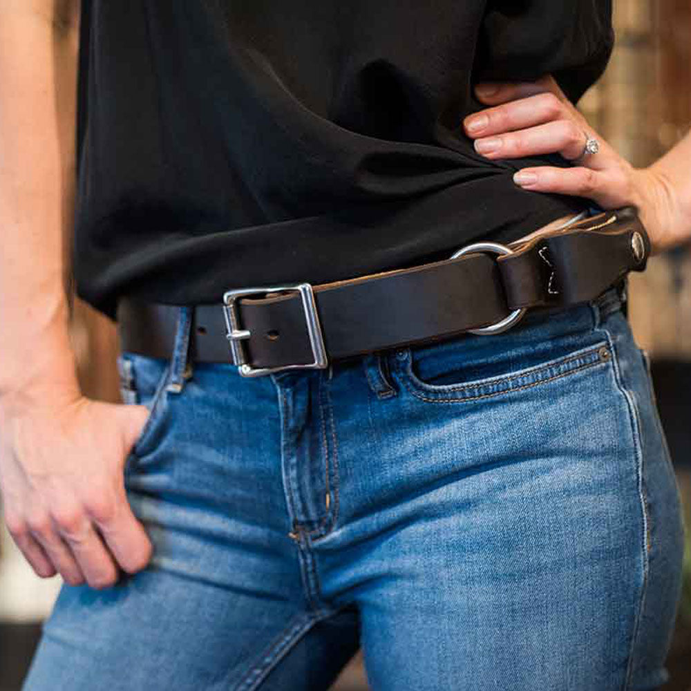 Eakon Leather Knife Belt | Angus Barrett Saddlery