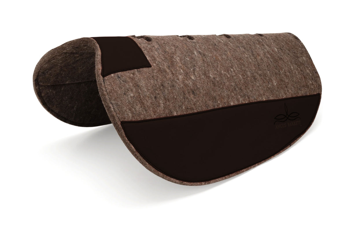 Pure Wool Saddle Pad - Fitted Slimline