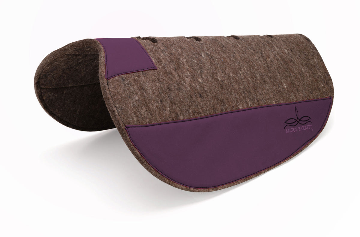 Pure Wool Saddle Pad - Fitted Slimline