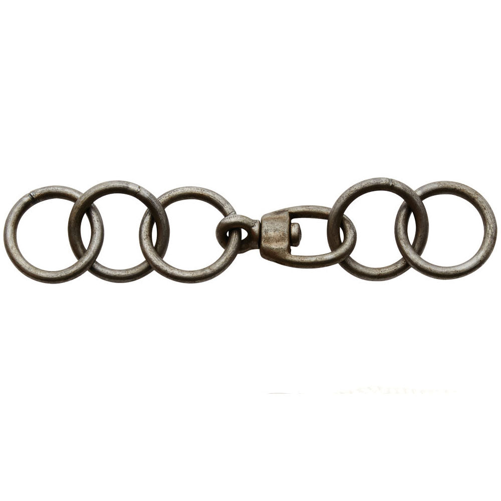 Hobble Chain with Black Steel Swivel - Angus Barrett Saddlery