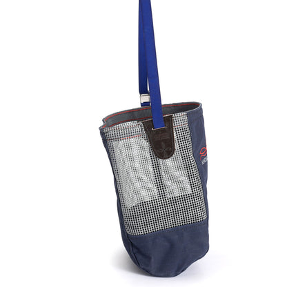 Navy Horse Nose Bag Feeder - Angus Barrett Saddlery
