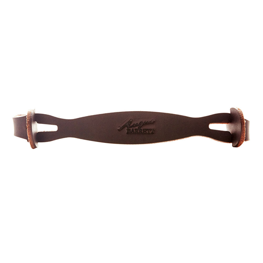 Angus Barrett Dark Natural Jet-tack Curb Strap