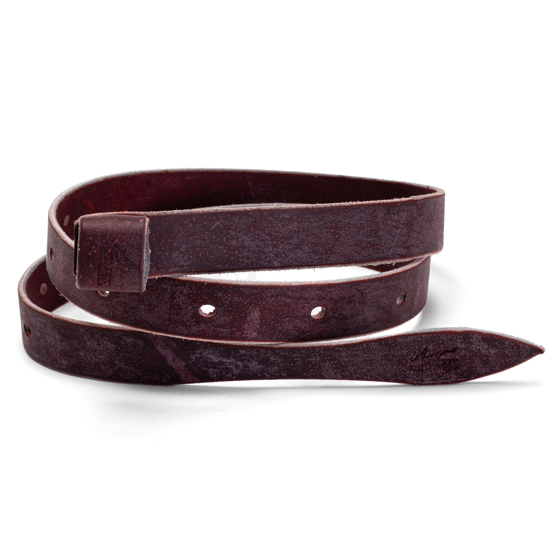 Angus Barrett Saddlery Leather Latigo