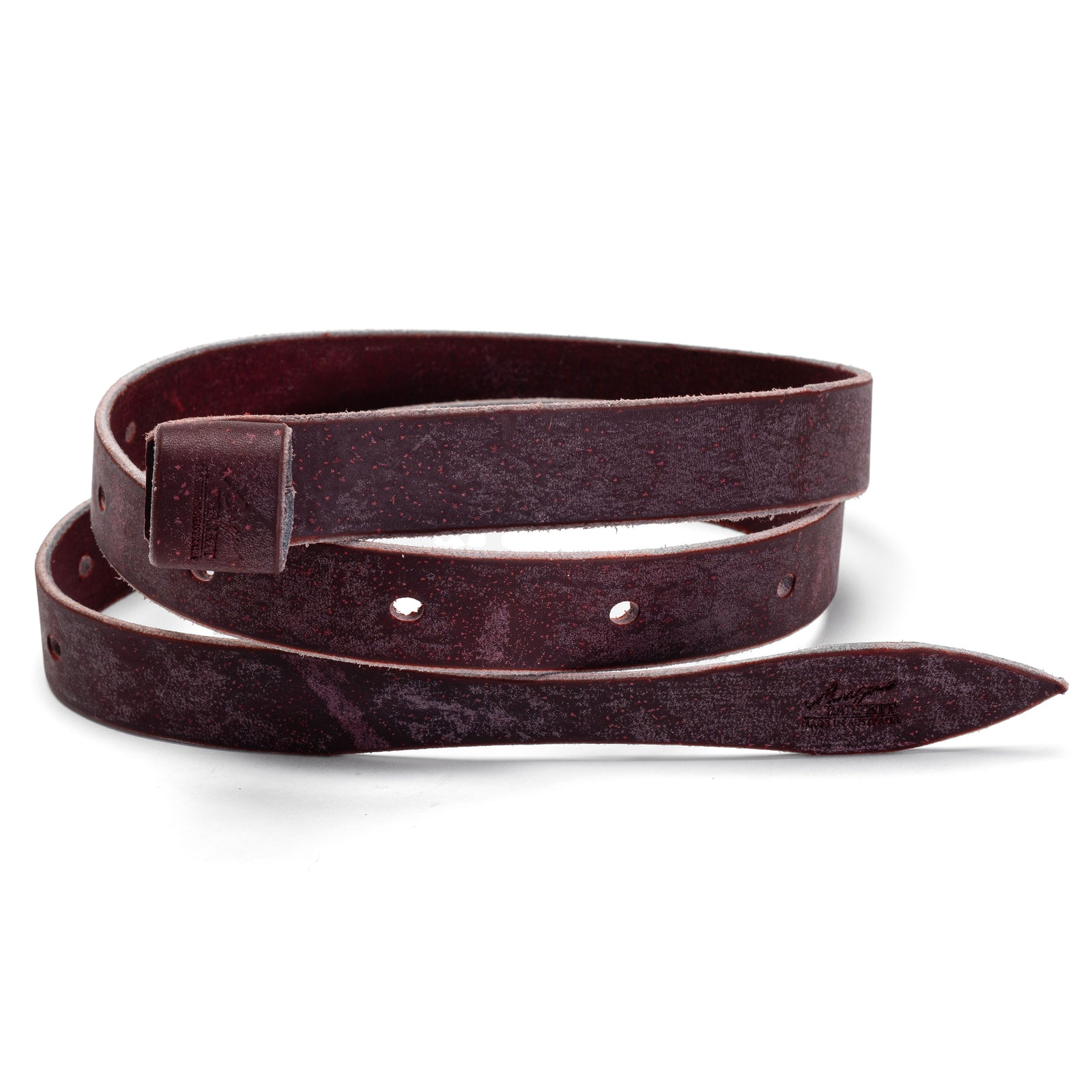 Angus Barrett Saddlery Leather Latigo