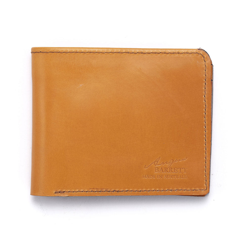Quintessential Bi-Fold Leather Wallet - Cognac