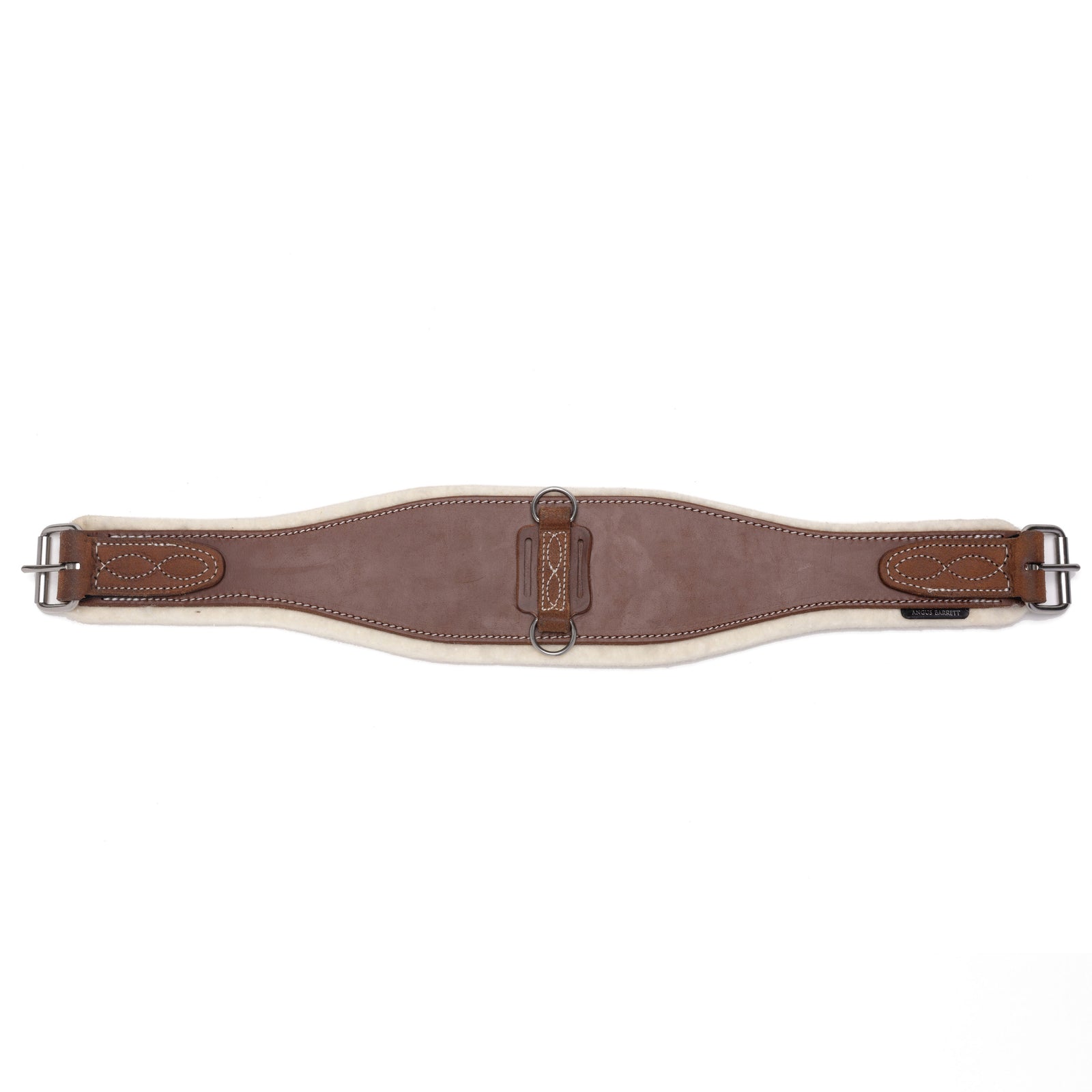 Leather Girth with Double Buckle
