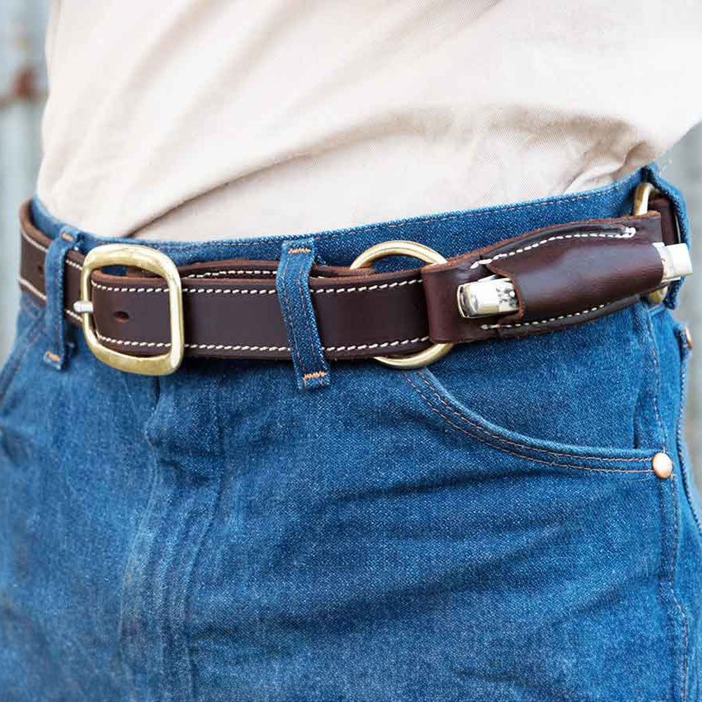 Leather Hobble Belt | Angus Barrett Saddlery & Leather Goods