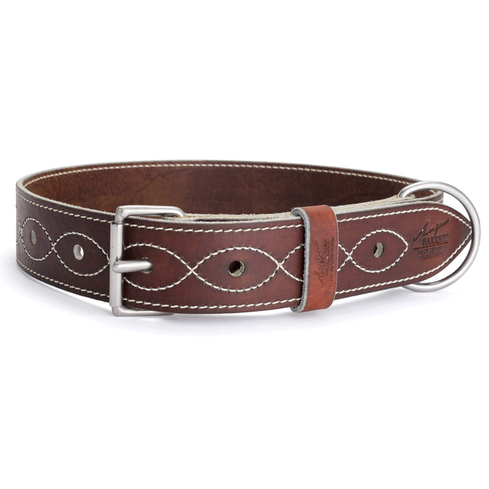 Leather Horse Neck Tie | Pull Back Collar - Angus Barrett Saddlery