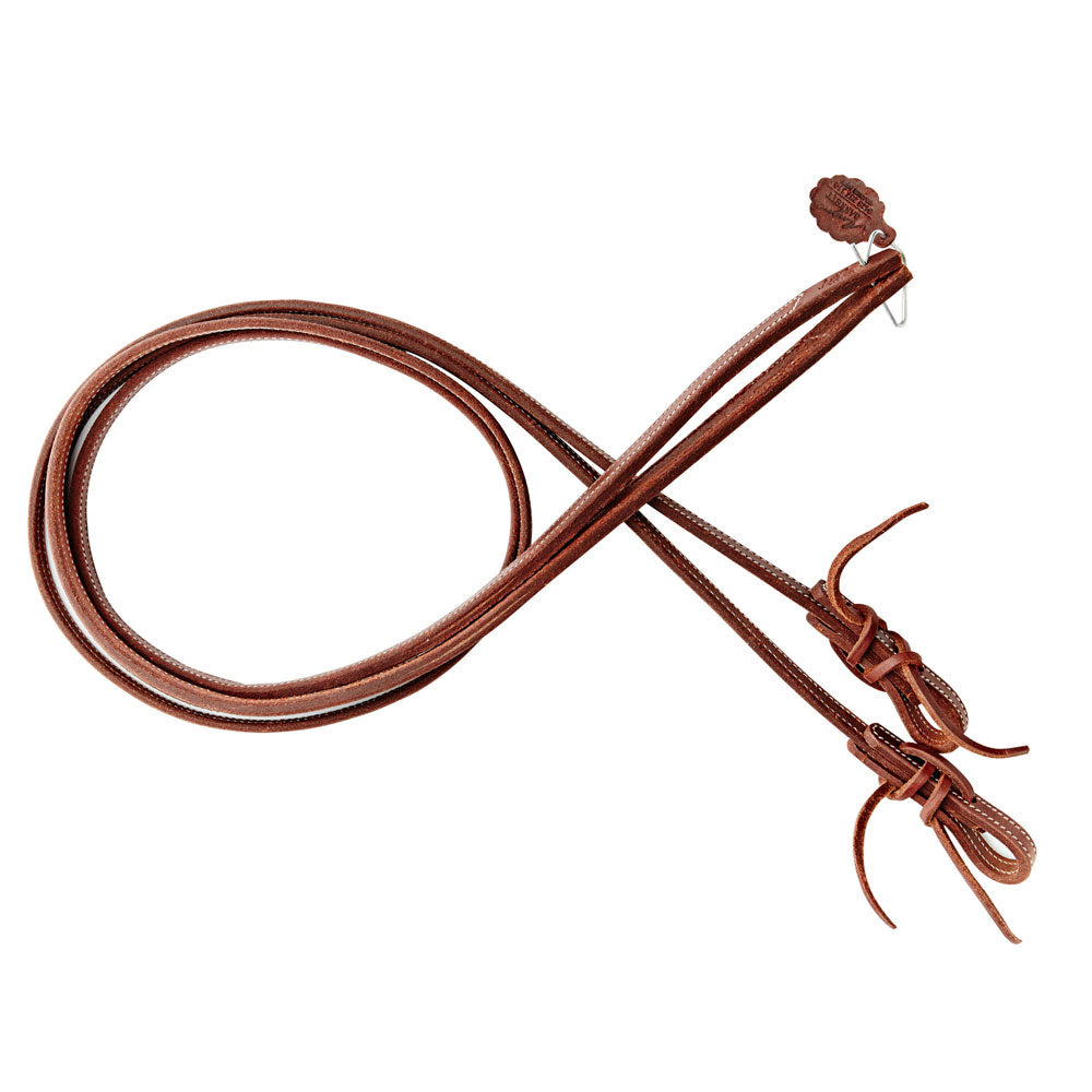 Leather Reins - Fully Stitched | Angus Barrett Split Saddlery 