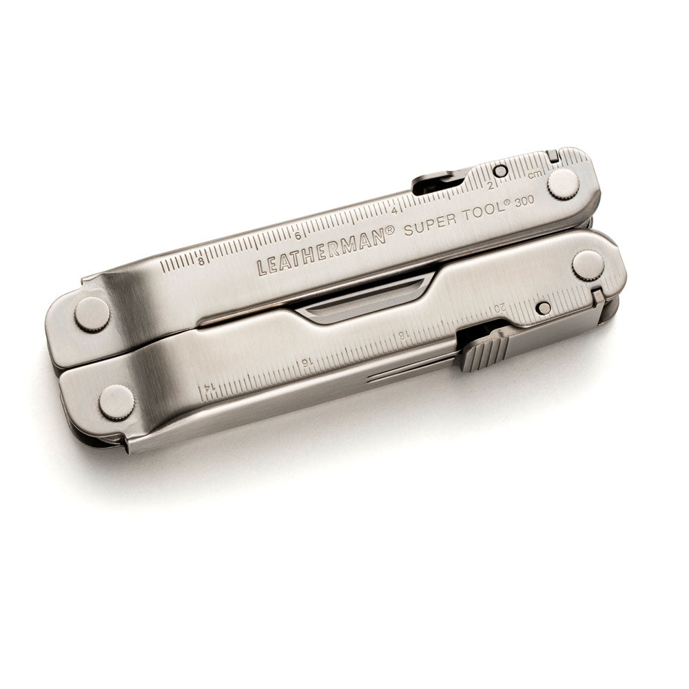 Genuine Leatherman Supertool 300 featuring 19 tools | Angus Barrett Saddlery
