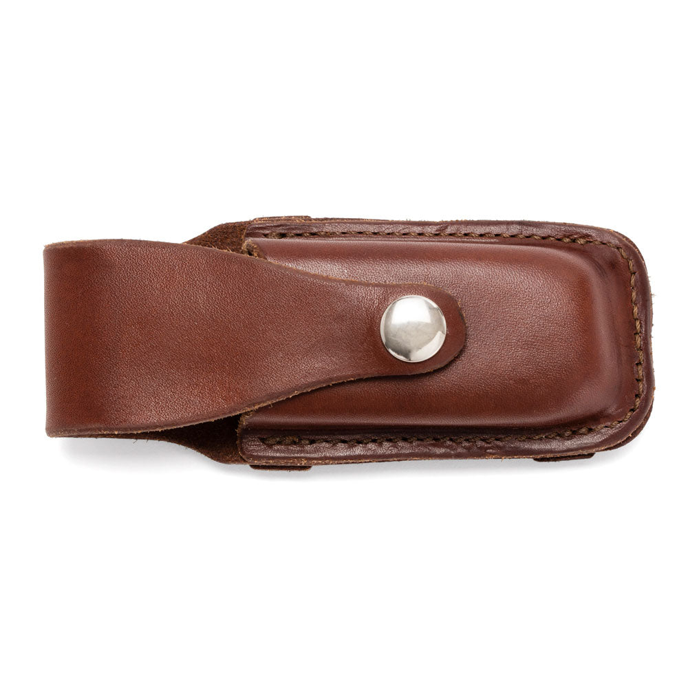 Leatherman Supertool Pouch - Natural with Stainless Steel Hardware