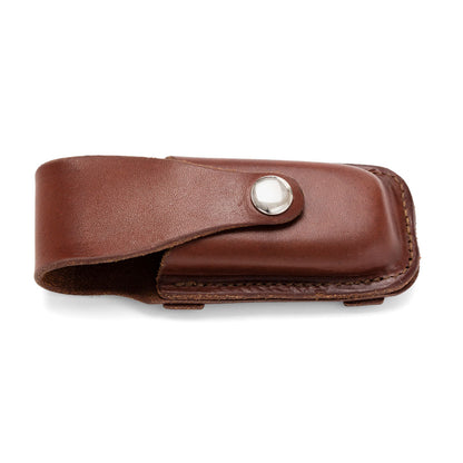 Leatherman Supertool Pocket Knife Pouch (Natural) - Angus Barrett Saddlery