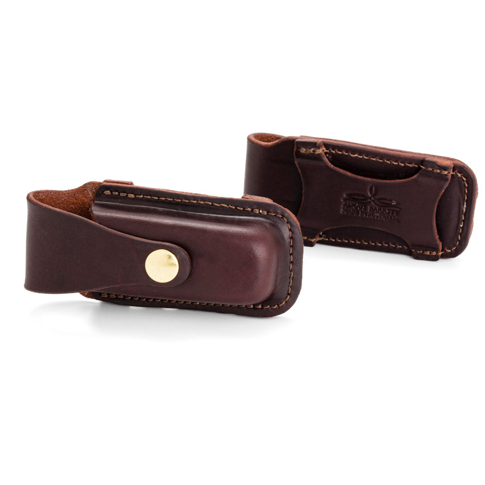 Leatherman Wave Pouch - Dark Natural with Brass Press Stud