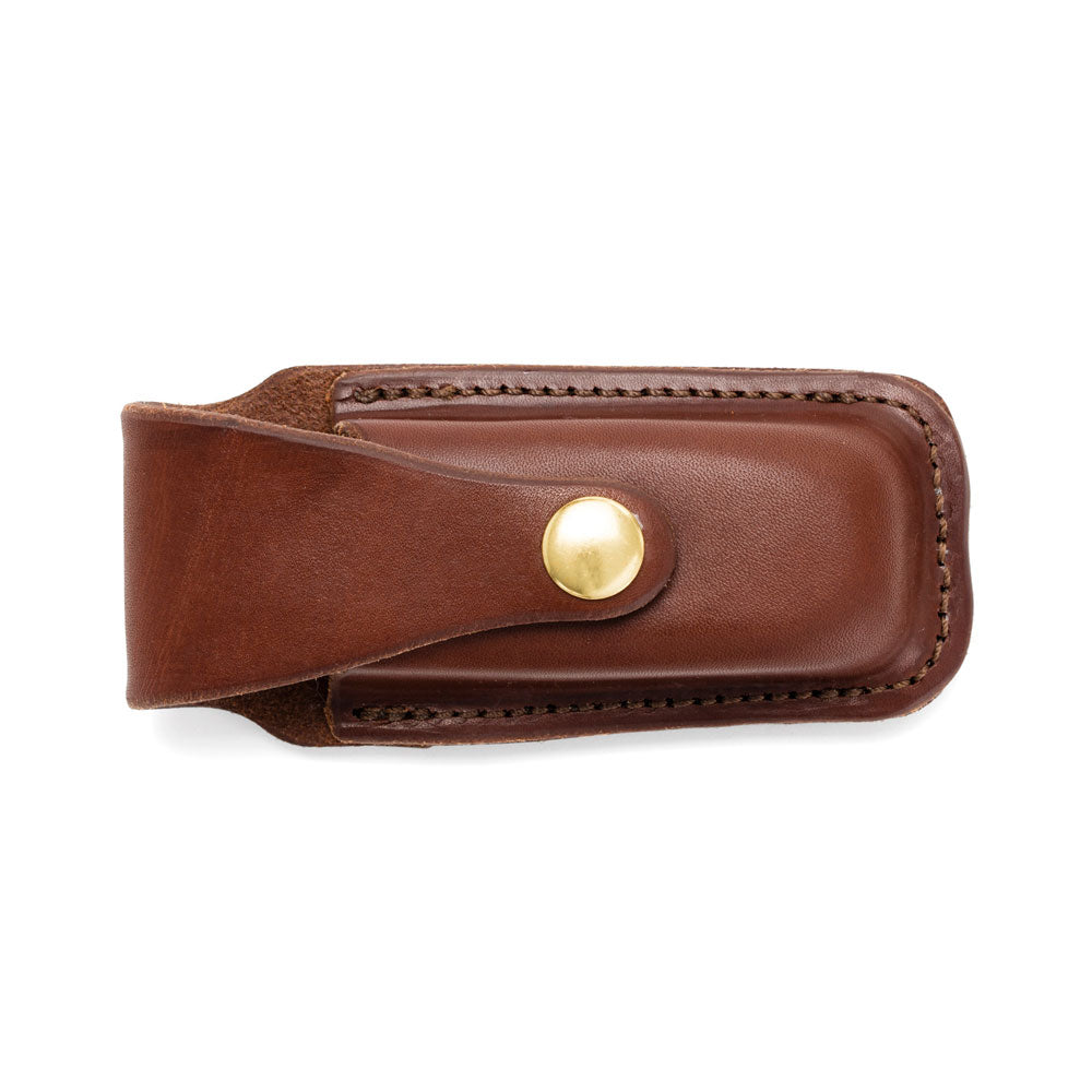Leatherman Wave Pouch - Natural with Brass Hardware