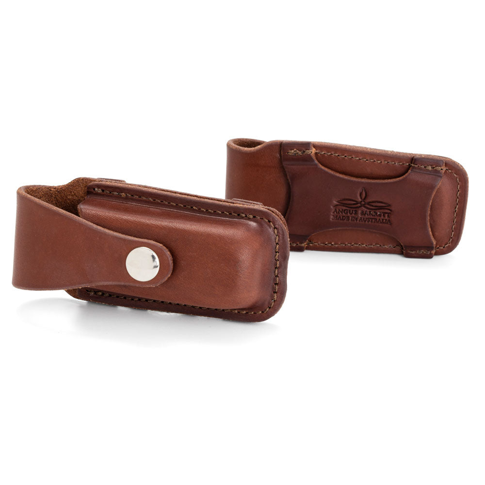 Leatherman Wave Pouch - Natural with Stainless Steel Hardware