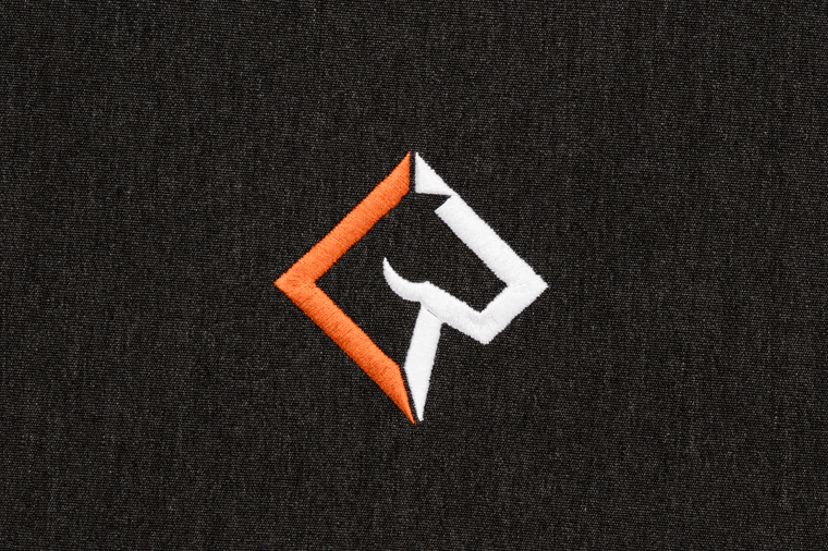 custom logo embroidery sample