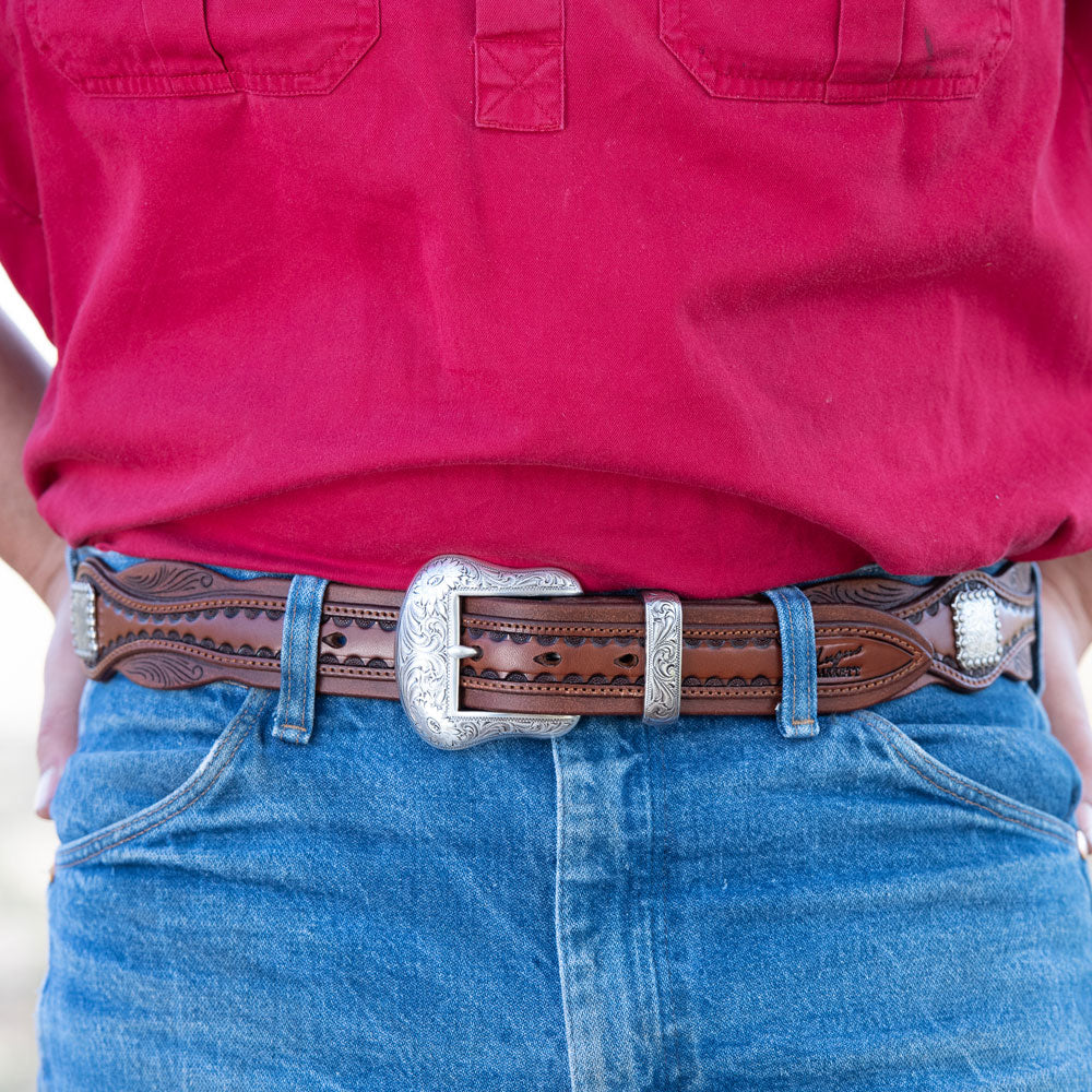Mustang Leather Belt