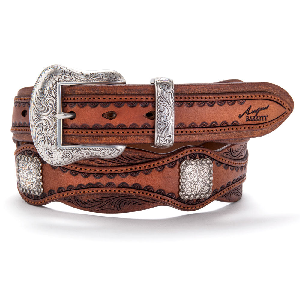 Mustang Leather Cowboy Belt | Angus Barrett Saddlery