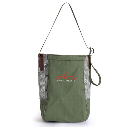 Green Nose Bag Feeder - Angus Barrett Saddlery