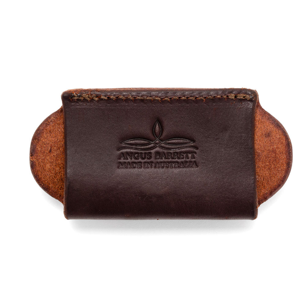 Leather Pocket Knife Pouch (Natural) | Angus Barrett Saddlery