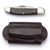 Copper Head Pocket Knife with Open End Knife Pouch - Dark Natural