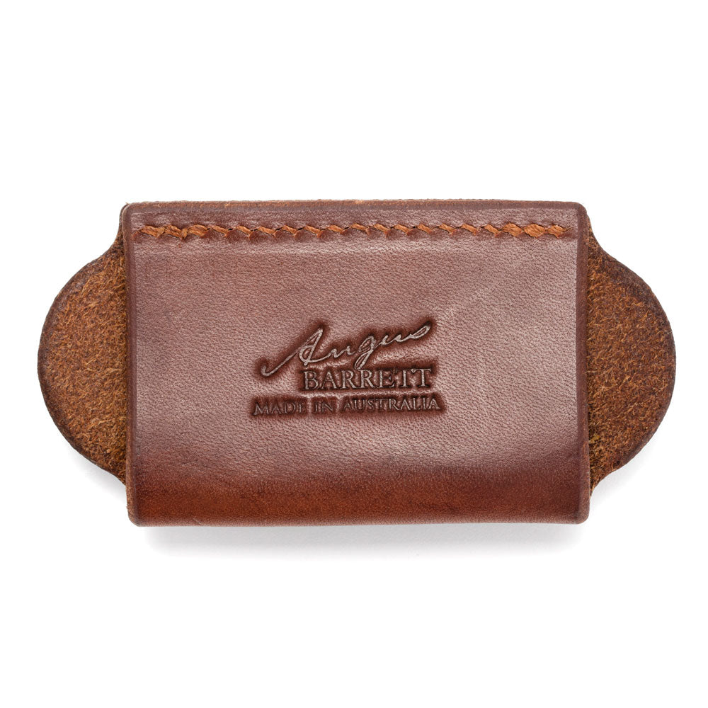 Leather Pocket Knife Pouch (Natural) | Angus Barrett Saddlery