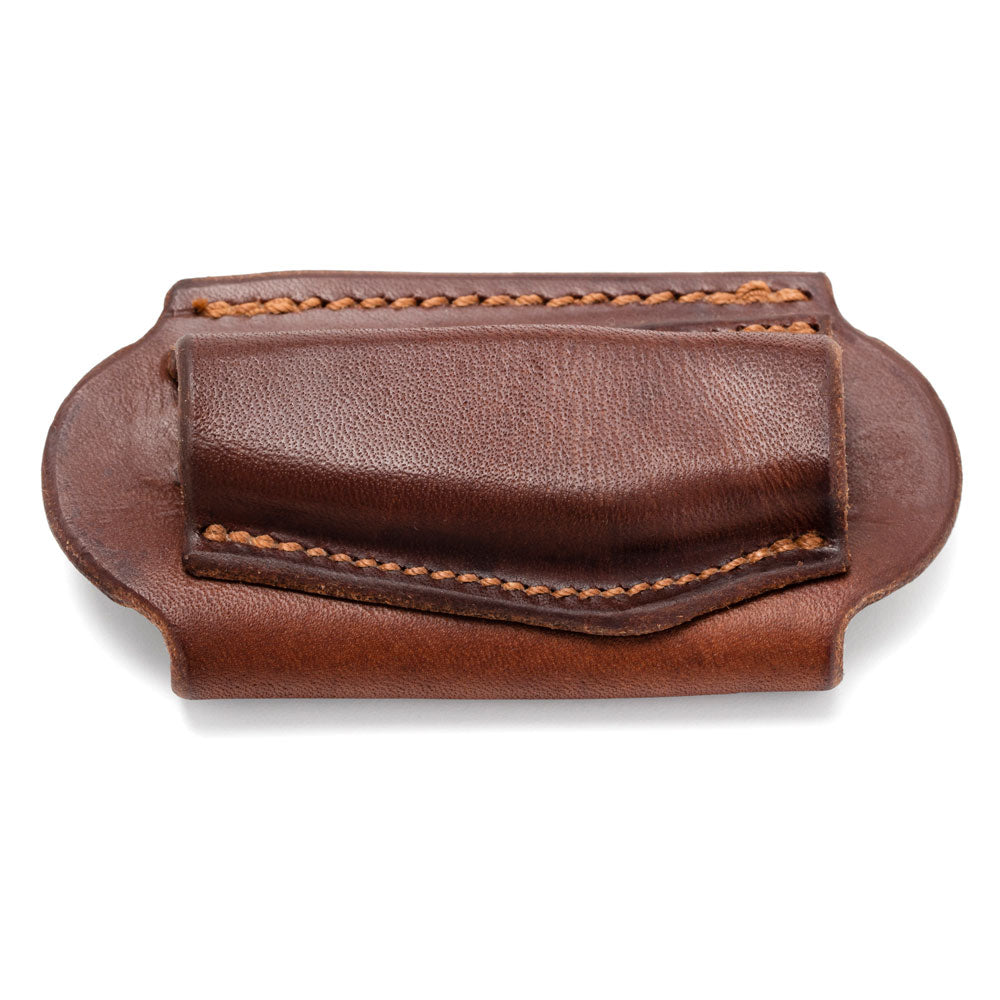 Leather Pocket Knife Pouch (Natural) | Angus Barrett Saddlery