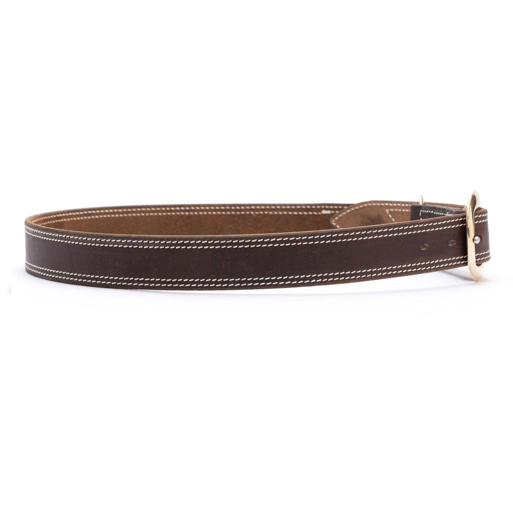 Ringers Leather Belt with Pocket Knife Pouch - Angus Barrett Saddlery